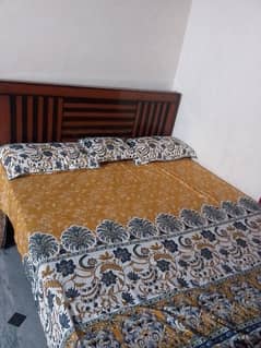 Double bed for sale with brand new mattress