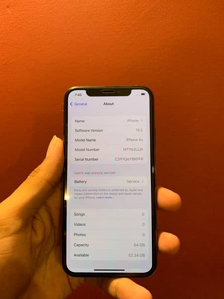 Iphone XS 64gb PTA approved 2