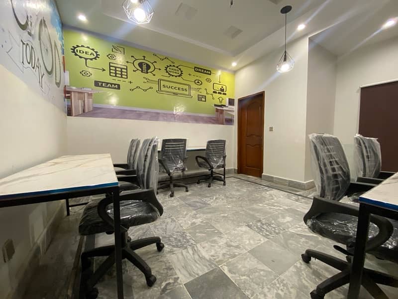 Fully furnished office for rent near lda ofc 3