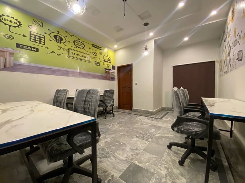 Fully furnished office for rent near lda ofc 5