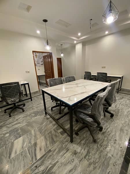 Fully furnished office for rent near lda ofc 13