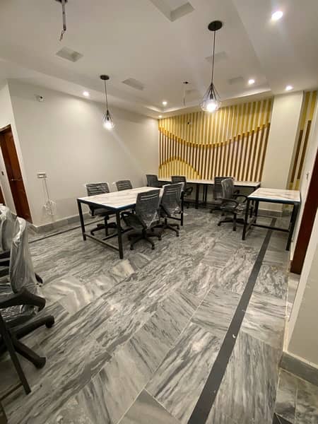 Fully furnished office for rent near lda ofc 15