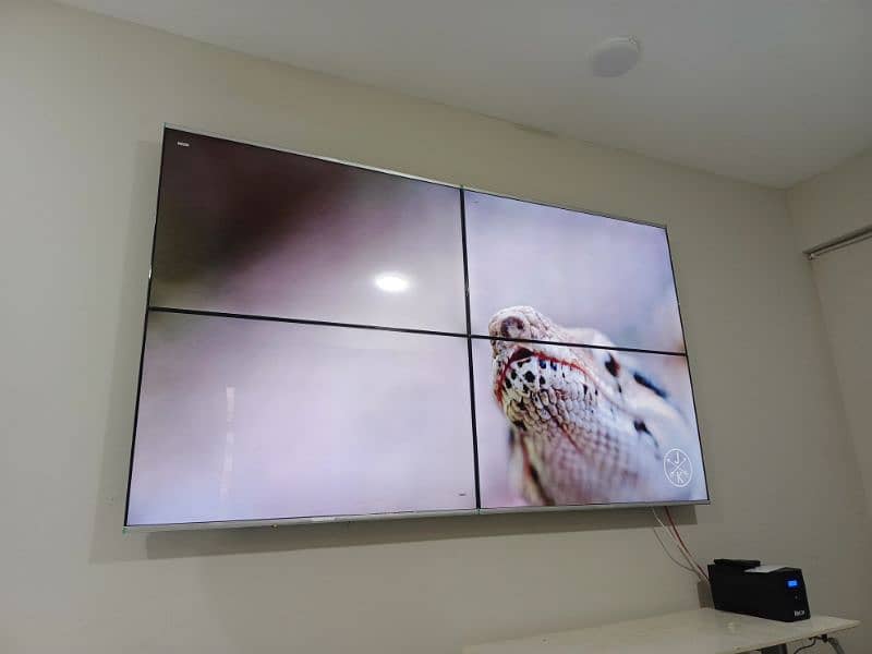 55 inch Video Wall Dahua LCD Panel 3.5mm bezel Ready Stock 4