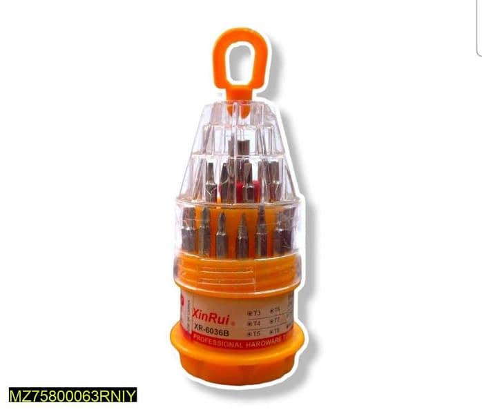 3 in 1 precision handle screwdriver set . pack of 2 2