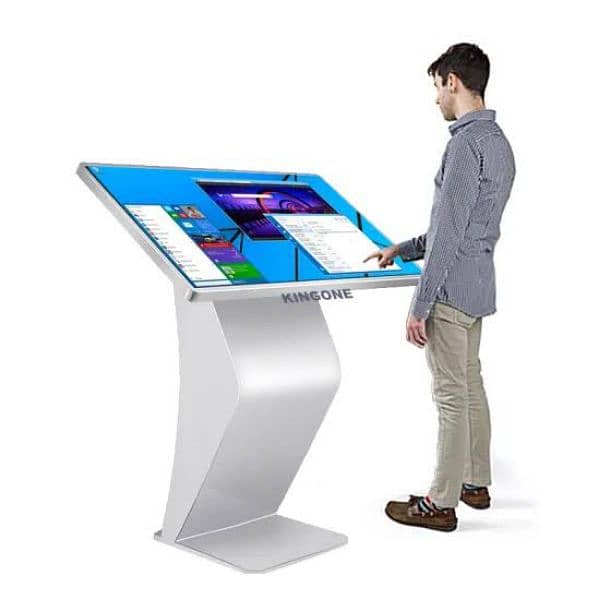 32 inch Touch Screen Kiosk Digital Standee 2