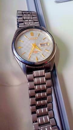 Citizen Automatic 21 jewels. ST. Steel. Water Proved