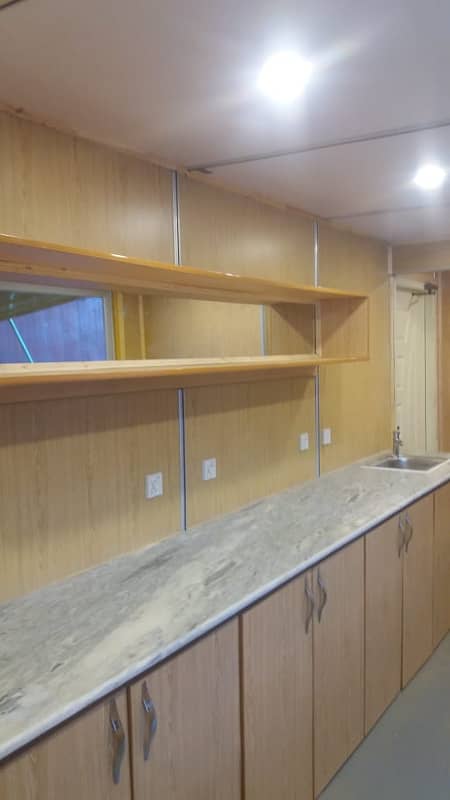 prefab cabin office container dry container portable kitchen and toilet 4