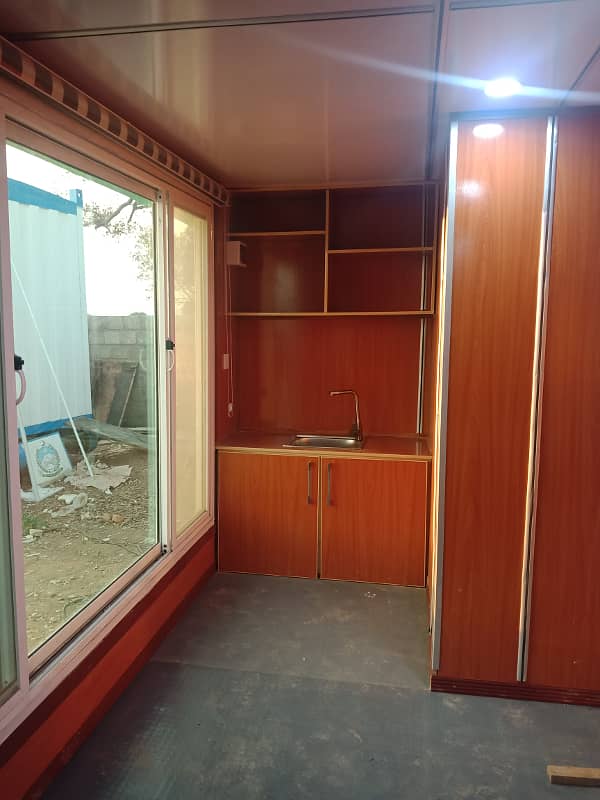 dry container office container prefab cabin security cabin porta cabin 16