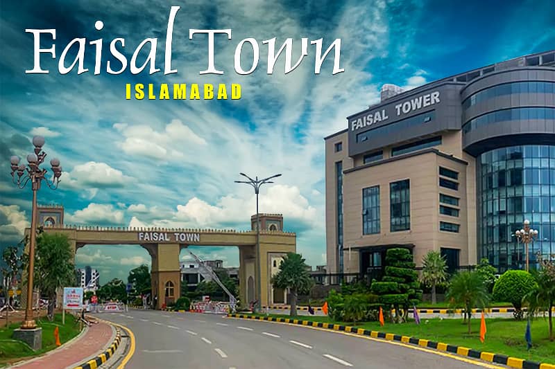 Commercial Plot (40x60) For Sale at Block-C Faisal Town F-18 1