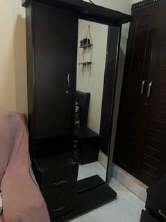 dressing with full length mirror negotiable price