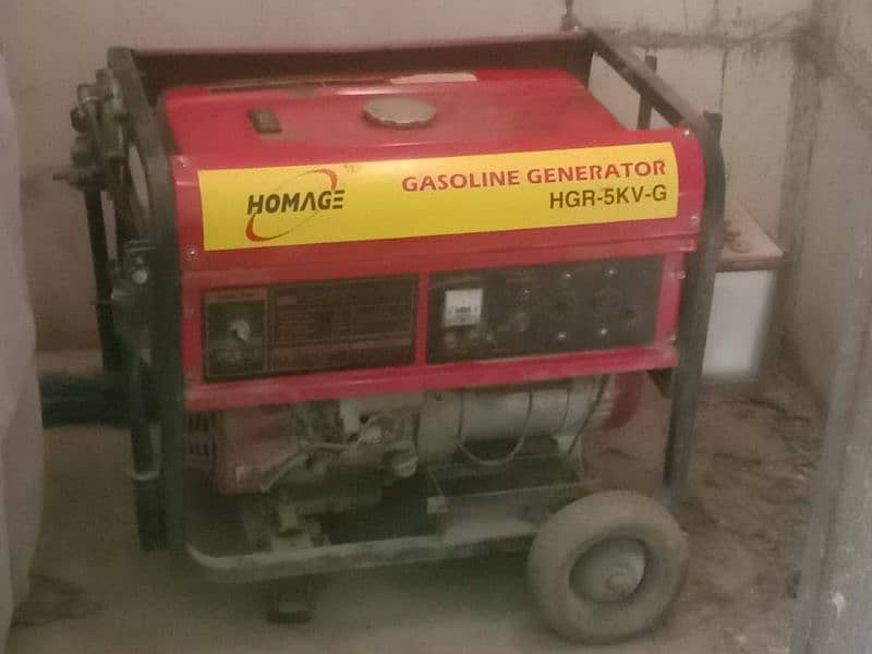 Homage Gasoline Generator 5KV-G-HGR 1