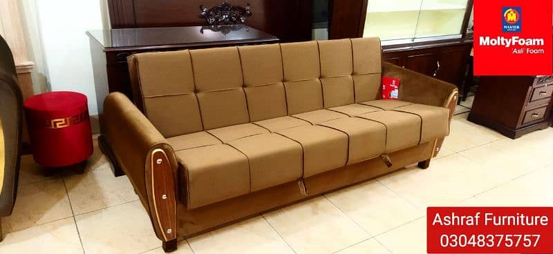 Molty| Chair set |Stool| L Shape |Sofa|Sofa Combed|Double Sofa Cum bed 16