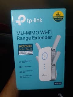 Tp Link WiFi Range Extendor AC2600 New