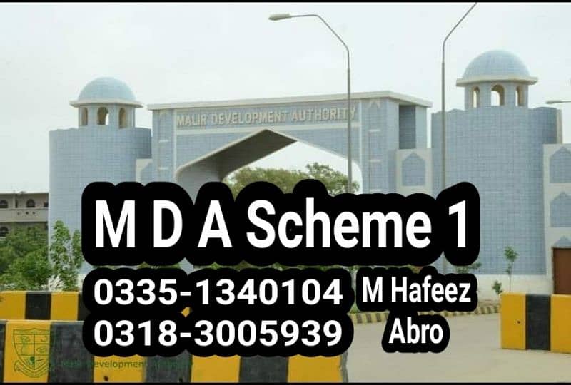 M D A scheme 1 Karachi main National highway karachi 3