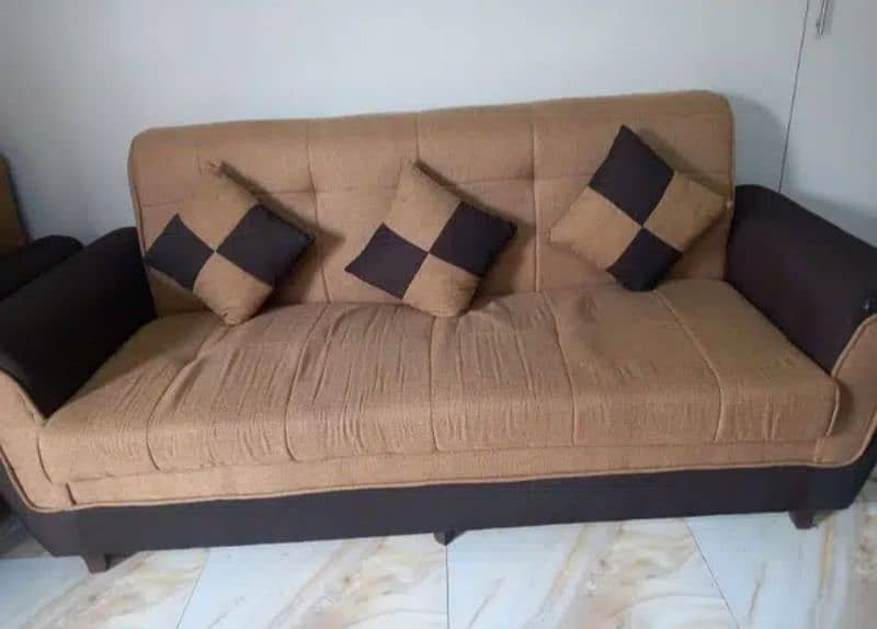 5 seater sofa set as new. Nazimabad #1 Karachi 03212466207 1