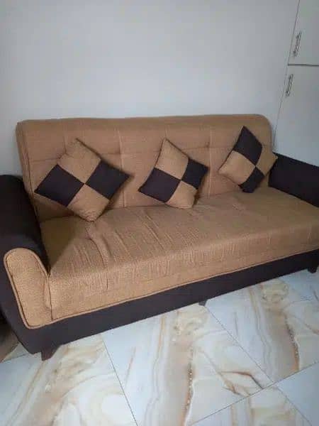 5 seater sofa set as new. Nazimabad #1 Karachi 03212466207 3