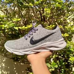 Grey Colored Nike Shoe 0
