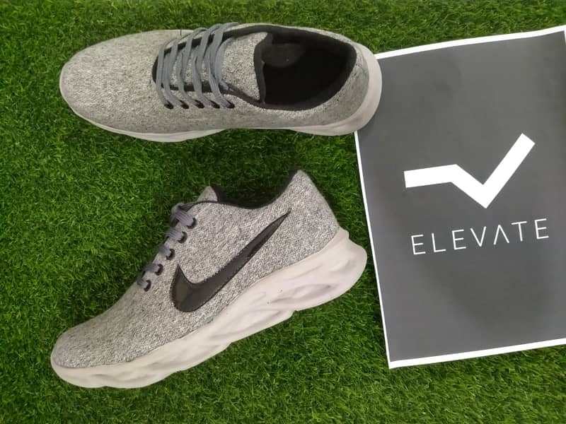 Grey Colored Nike Shoe 2