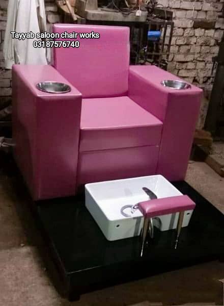 Salon chair | Hair Wash unit | Facial bed | Pedicure | Barber chair 3