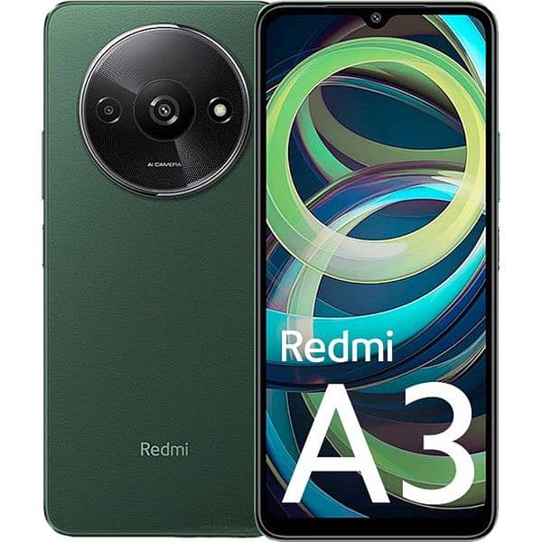 redmi A3 phone just box open 0