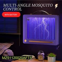 Rechargeable electric shock mosquito killing lamp