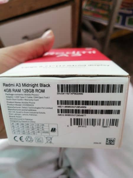 Redmi A3 4/128 10 month warranty 2