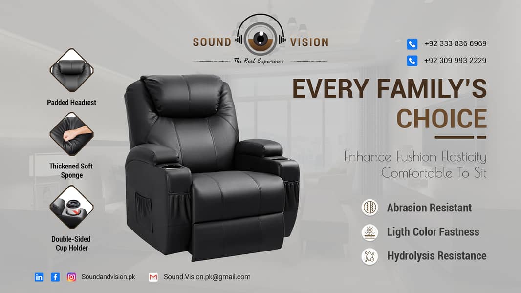 Multifunction Recliners and Auditorium Chairs 0
