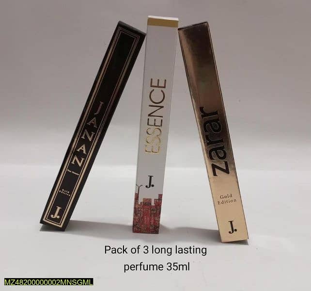 Pack of 3 unisex perfumes, 35ml 3