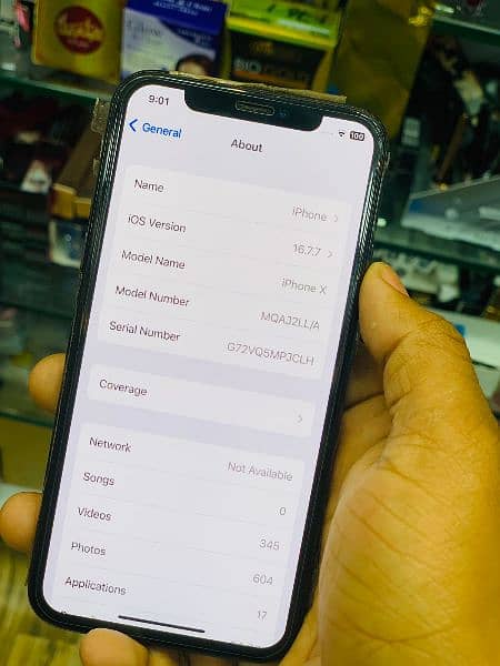 iPhone x 64 gb all OK no folt face I'd Truron on koi folt ni he 1