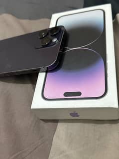 iphone 14 pro max deep purple factory unlock excellent condition 0