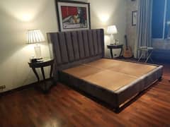 Double  Bed set , Side tables & Dressing table