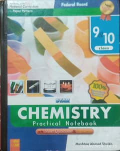 chemistry 9th 10th practical book federal board new star