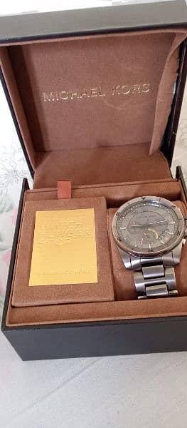MICHAEL KORS Brecken Chronograph Grey Dial Men's Watch MK8465 (USED) 4