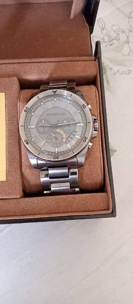MICHAEL KORS Brecken Chronograph Grey Dial Men's Watch MK8465 (USED) 5