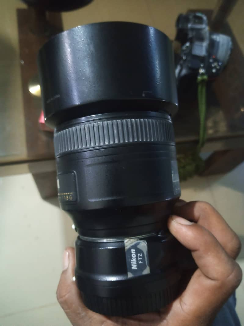 Nikon Z6ii with 85mm 1.8  FTZ Mount 2 4