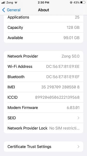 Iphone 7 128 Gb PTA Approved Officially 3