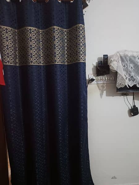4 pcs . . only 15 days used curtains. urgent sell. 2