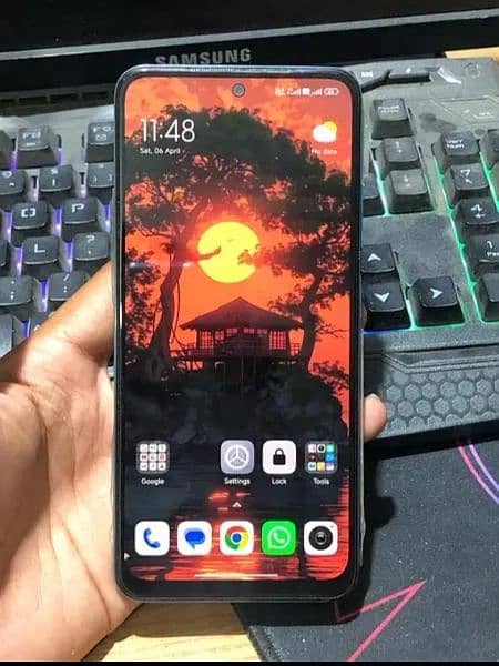 Redmi note 11 4/128 GB PTA Official With Box Charger 7