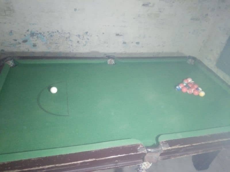 snooker table size 3.6 5