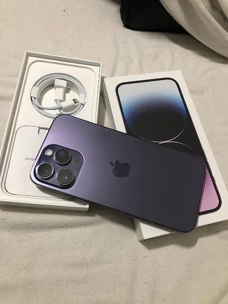 iPhone 14 pro max deep purple 2