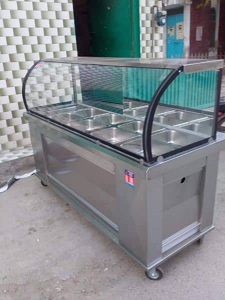 Bain Marie Counter - Cold Counter - Display Counters Stock For Sale 3