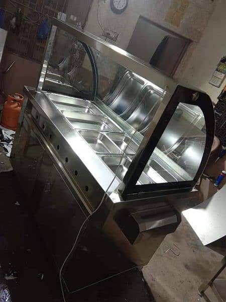 Bain Marie Counter - Cold Counter - Display Counters Stock For Sale 5