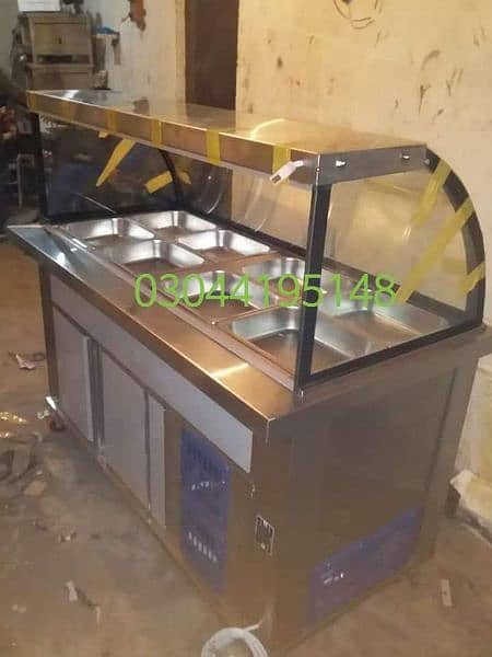 Bain Marie Counter - Cold Counter - Display Counters Stock For Sale 10