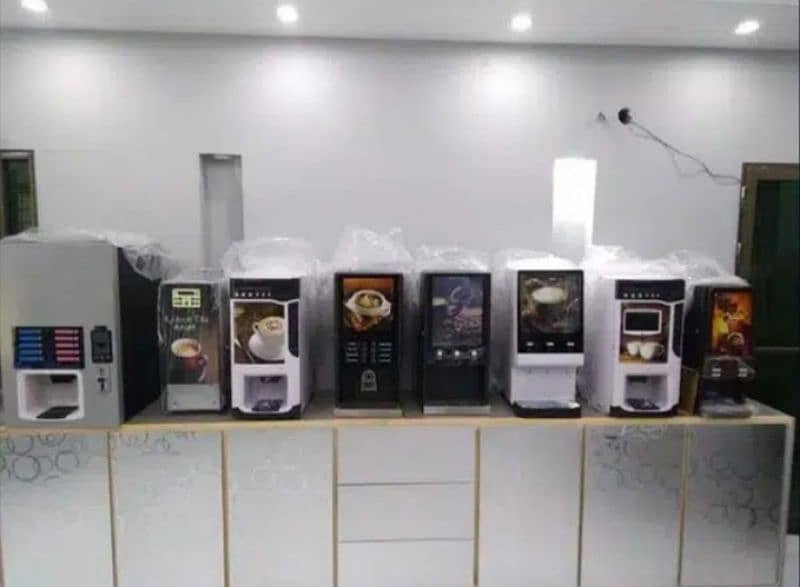 Tea and coffee vending machine (wholesale distributor) 4