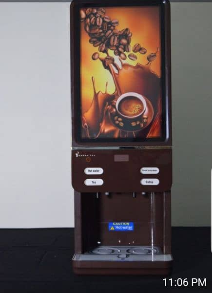 Tea and coffee vending machine (wholesale distributor) 6