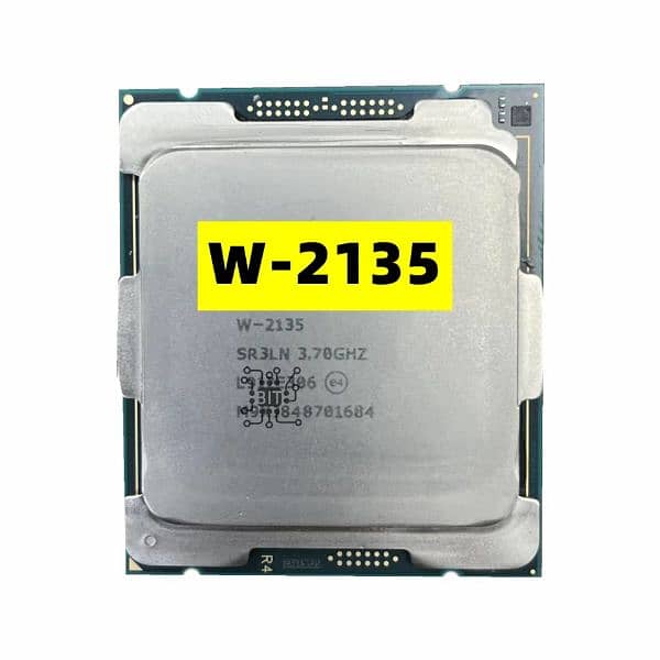 Intel Xeon w-2135 Dell 5820 HpZ4 0