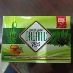 Home made 100% organic Neem soap