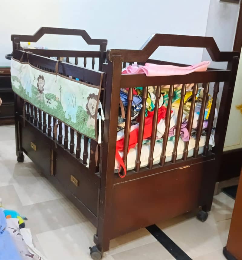 Baby cot with mattress / Baby beds / Kid baby cot / Kids cot 0
