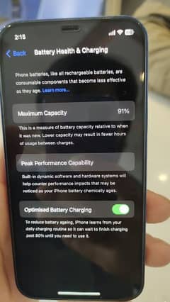 iphone 12 pta approved 128 GB 91% battery All ok genuine phone