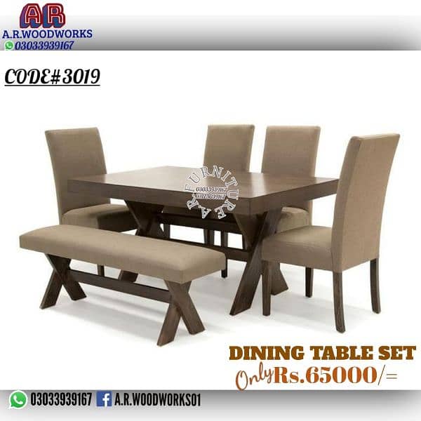 DINNING CHAIRS ROOM CHAIRS DINNING TABLE SET 12